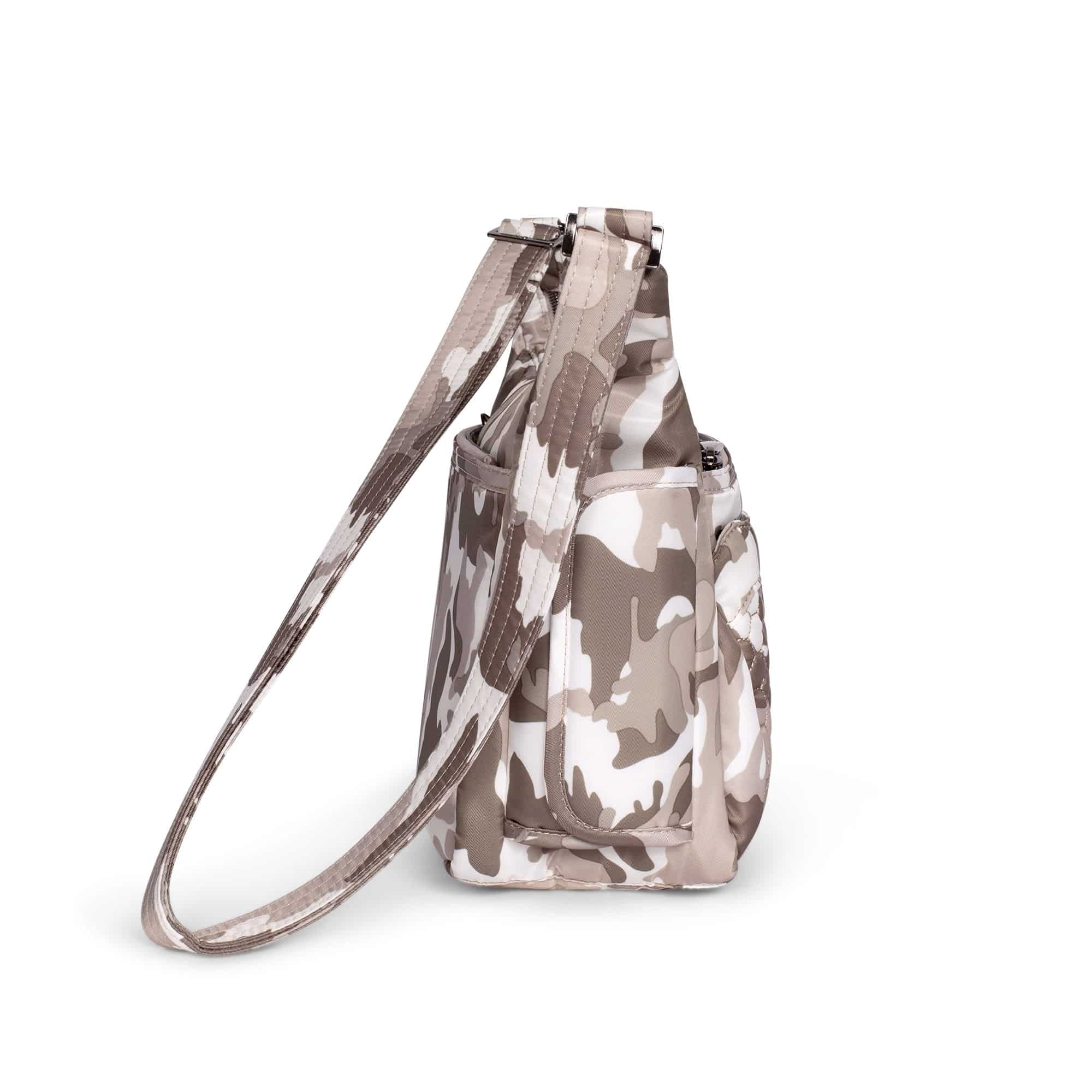 Flutter SE Crossbody Bag - CAMO TAUPE - FlutterSE_CamoTaupe_03